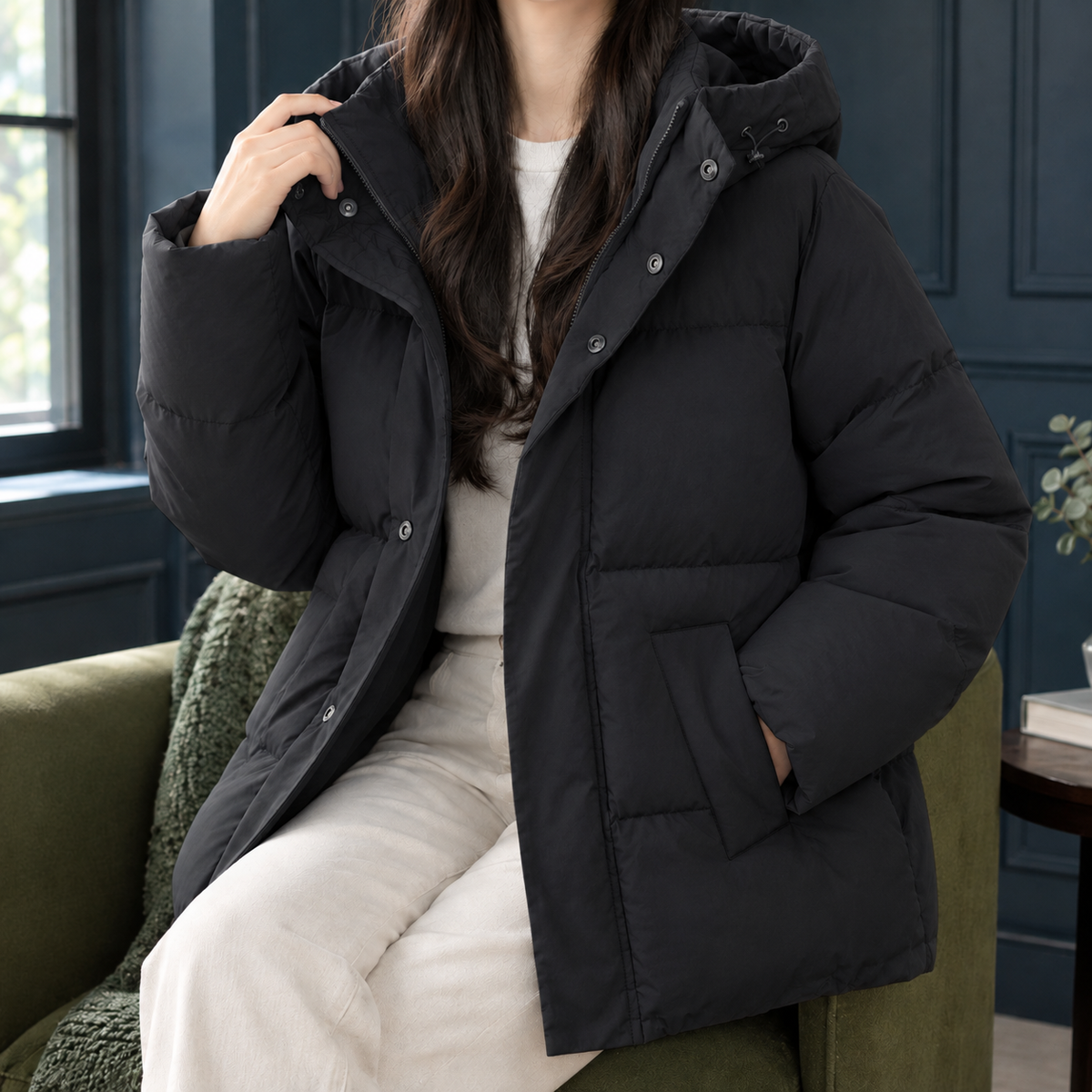 Laurel-Marie Hooded Puffer Jacket