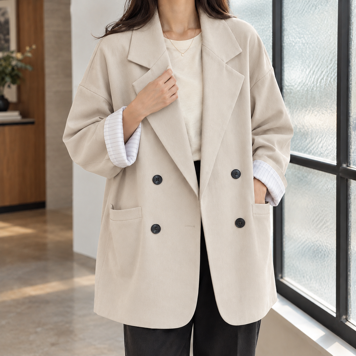 Isabeau-June Relaxed Blazer