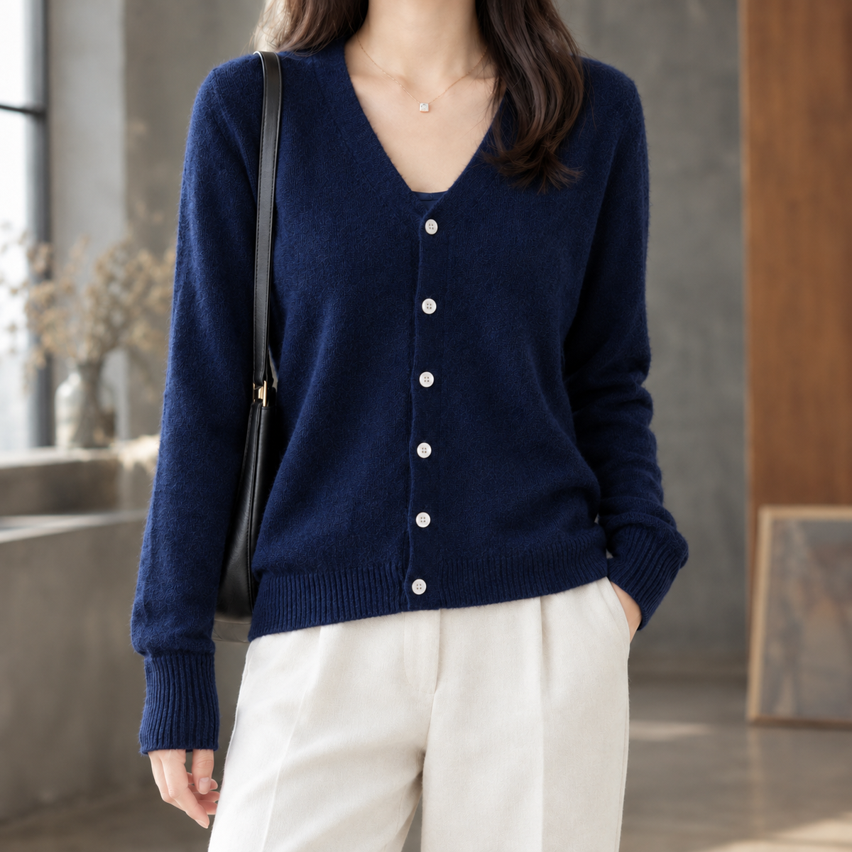 Guinevere-Kate V-Neck Cardigan
