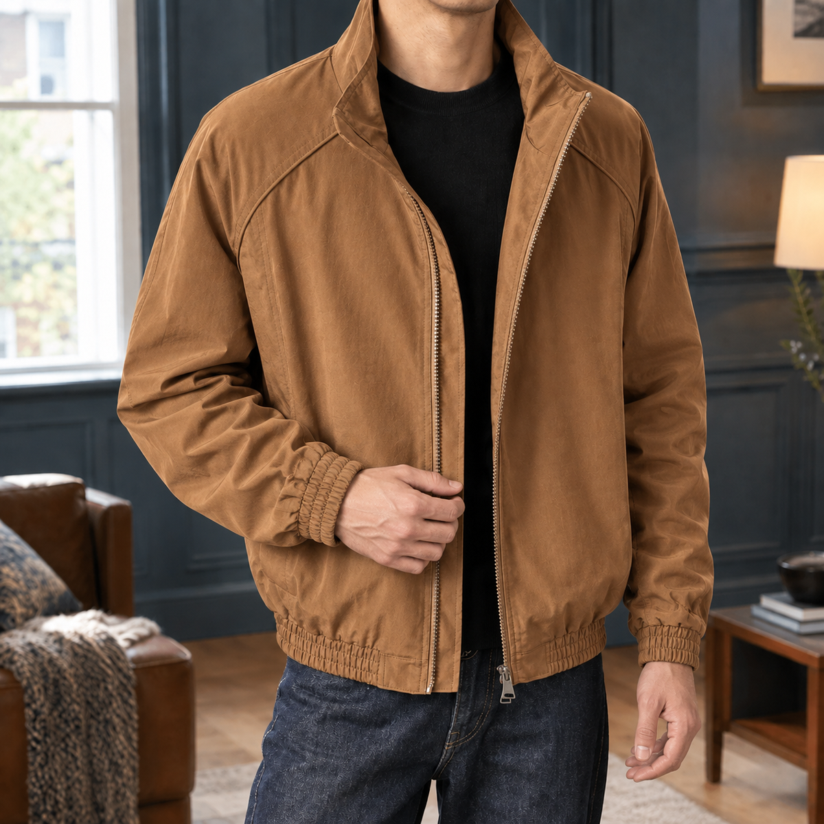 Raymond Stand Collar Jacket
