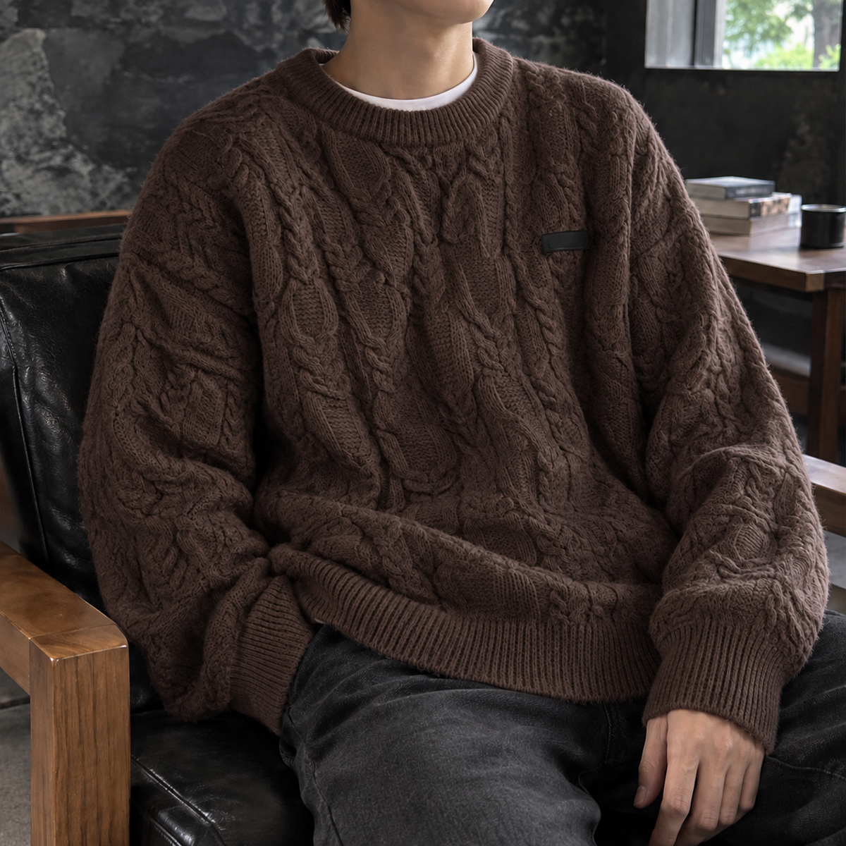 Emrys Cable Knit Sweater