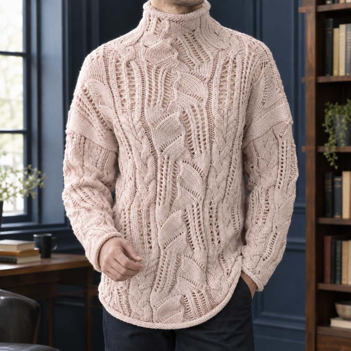 Wendell-James Openwork Sweater