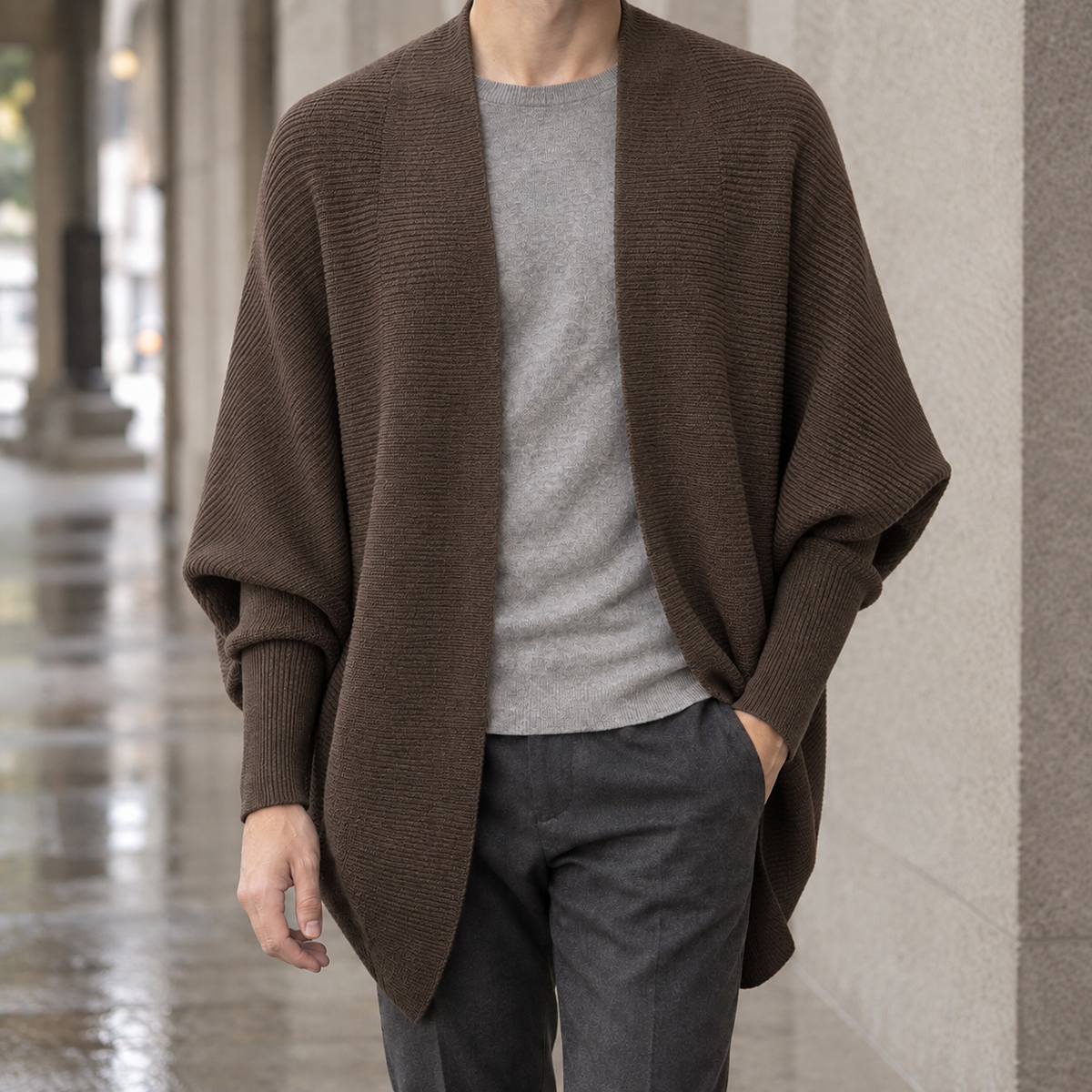 Charles-Grant Batwing Cardigan