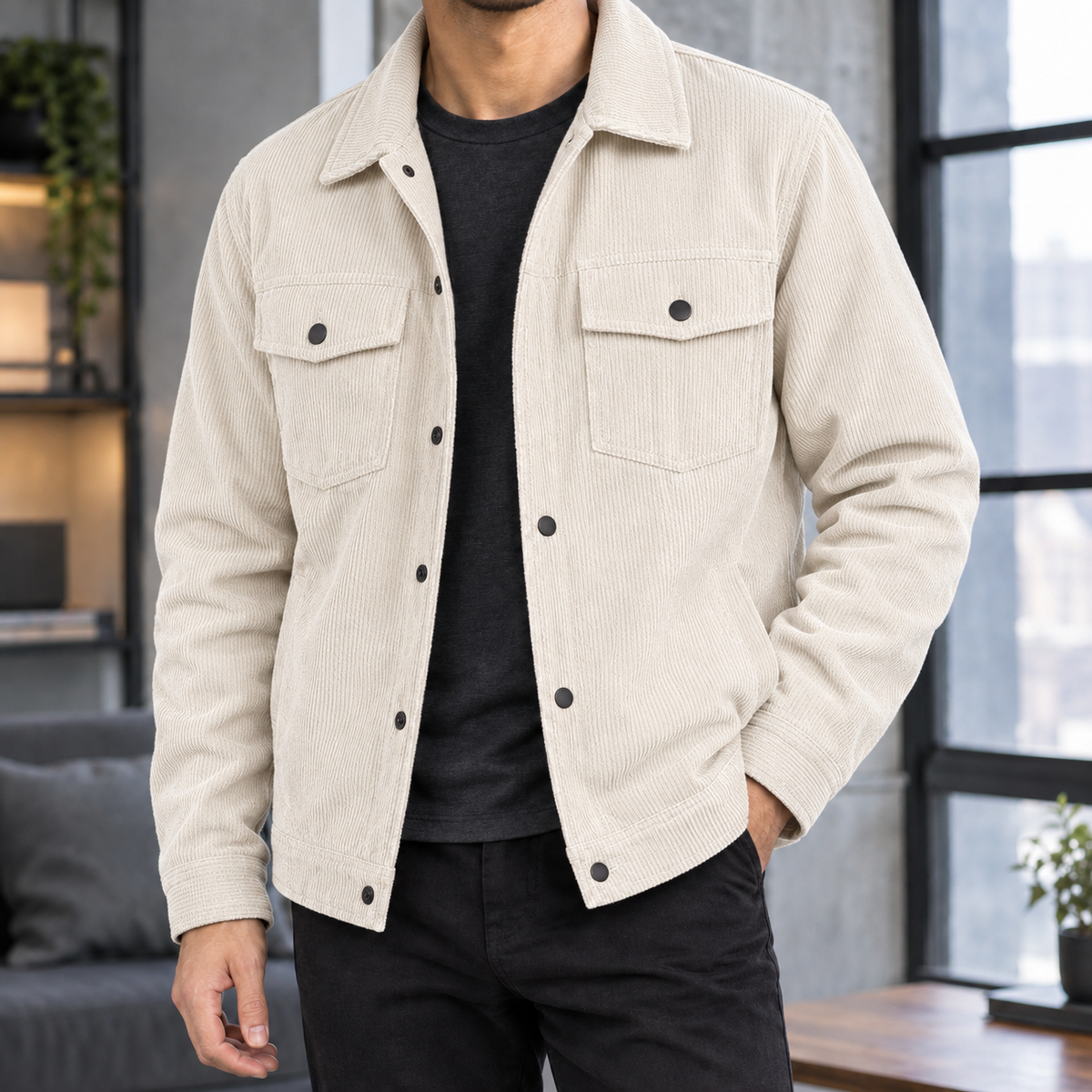 James-Dean Corduroy Jacket