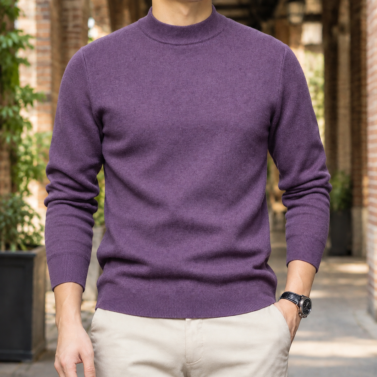Vidal Mock Neck Sweater