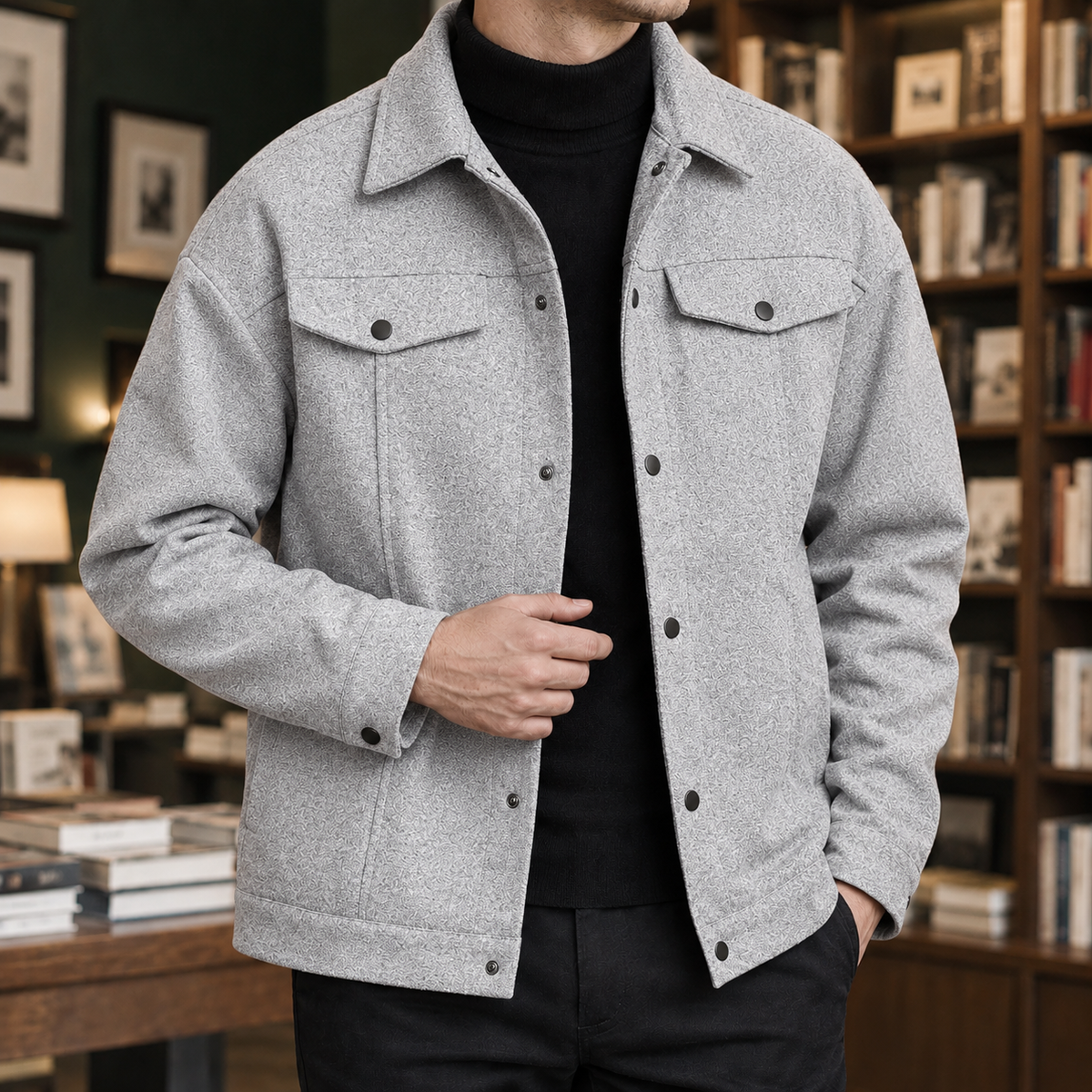 Calvin-Miles Utility Jacket