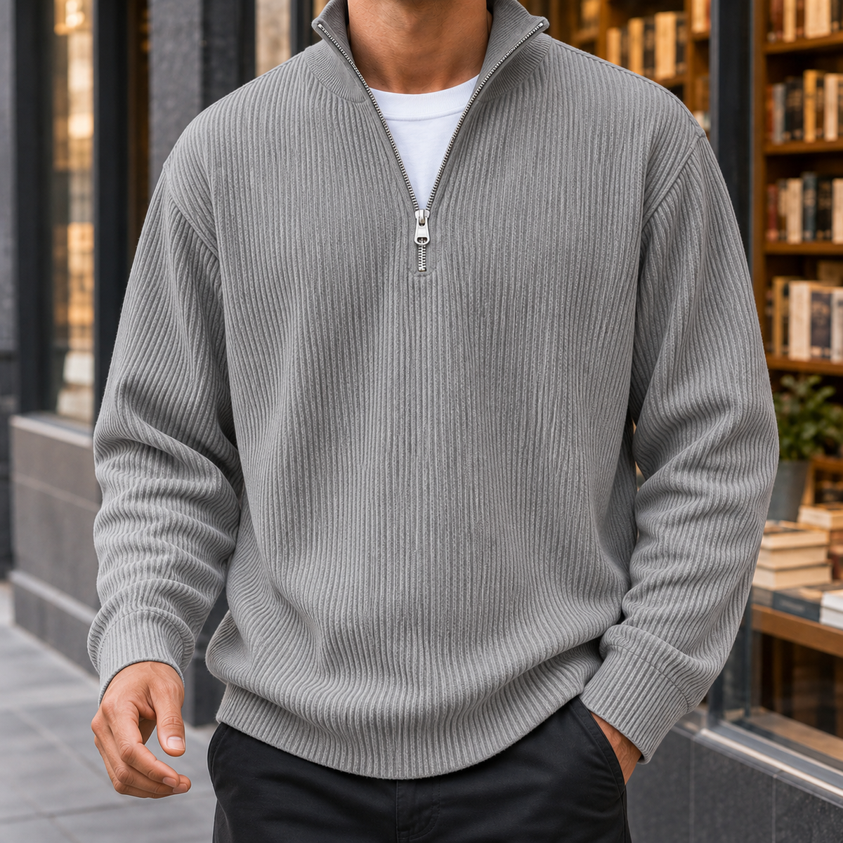 Elliot Quarter Zip Pullover