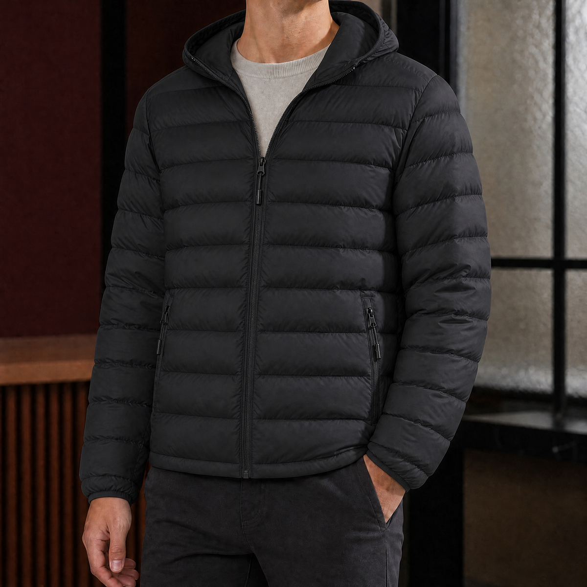 Hugh Quilted Jacket