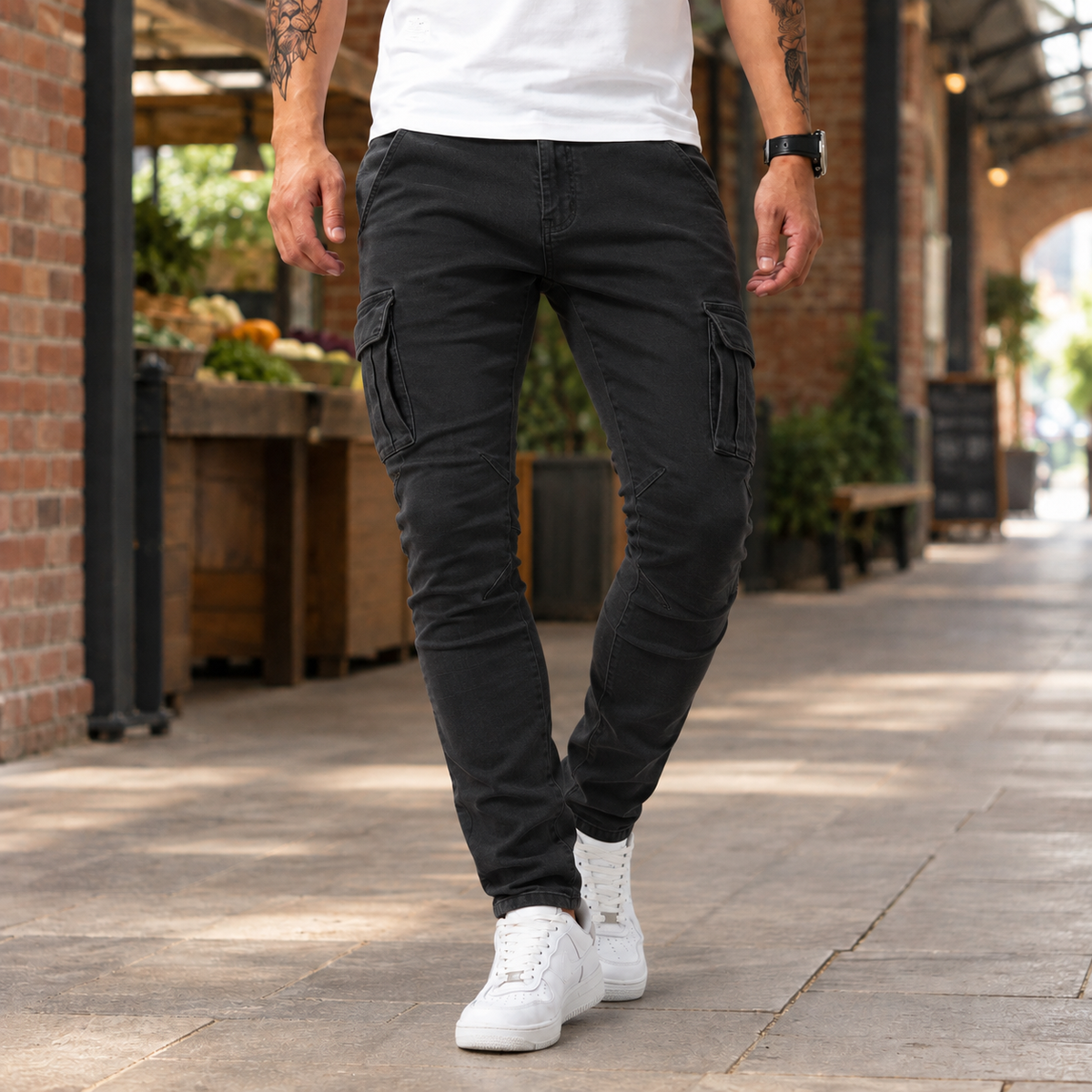 Max Tapered Cargo Pants