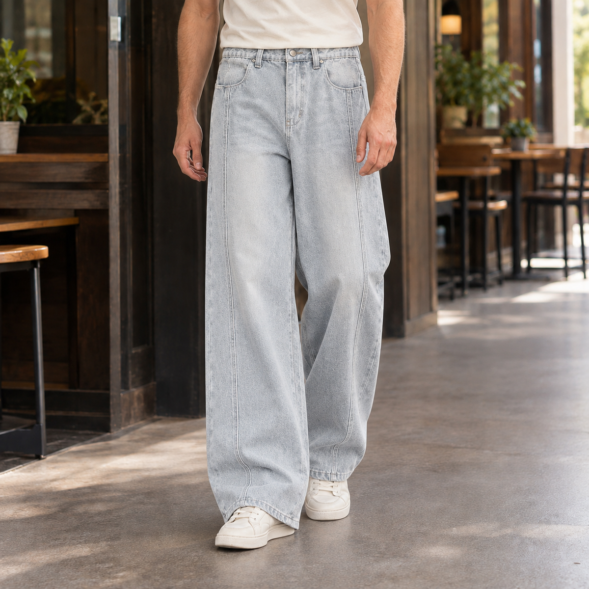 Sigmund-West Segmented Jeans