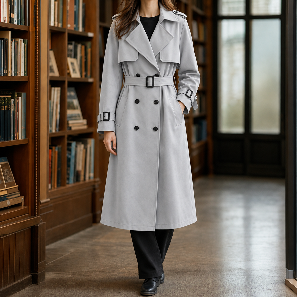 Flavia-Kate Belted Overcoat