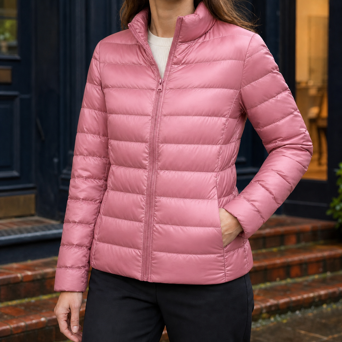 Xenia-Louise Stand Collar Jacket