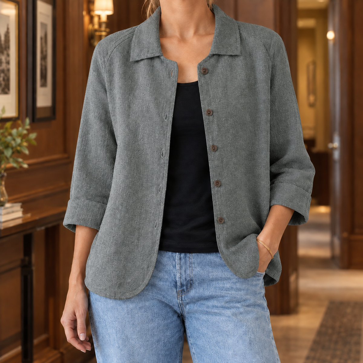 Mabel-Jade Relaxed Blazer