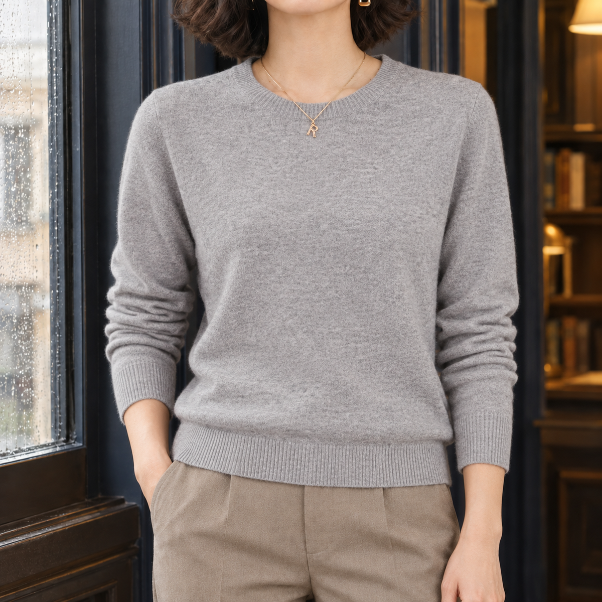 Alvina-Rae Crew Neck Sweater