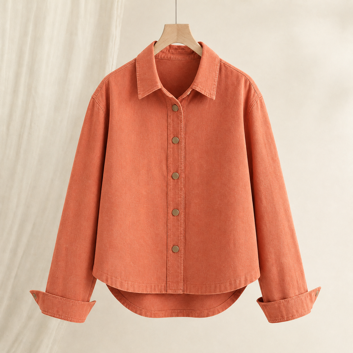 Evangeline-Hope Relaxed Overshirt