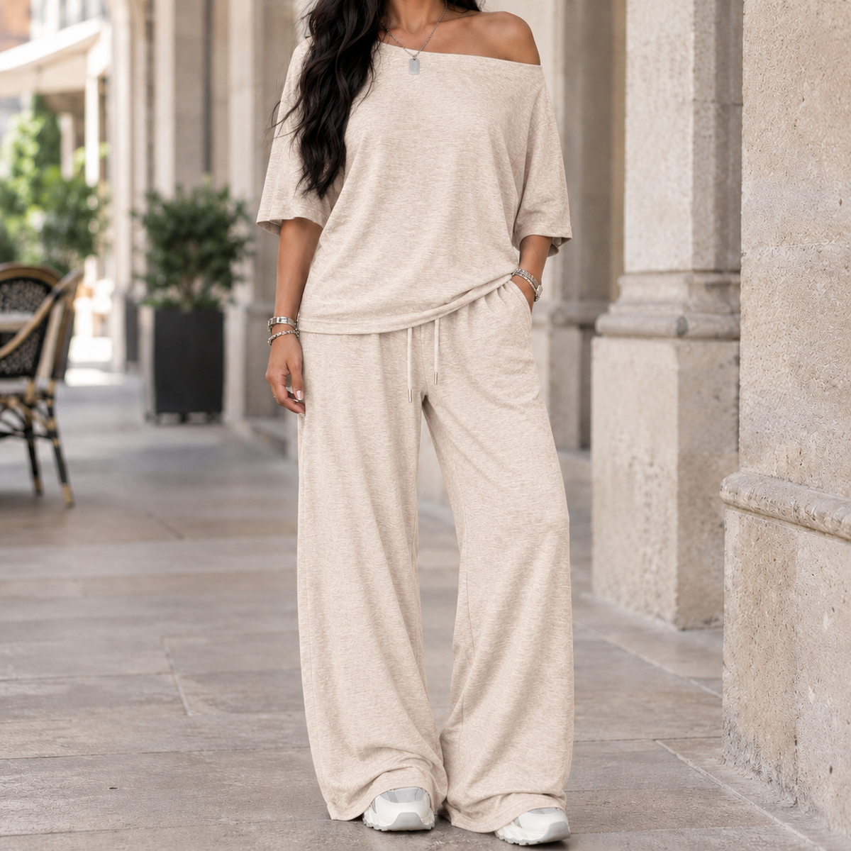Iris-Claire Wide-Leg Set
