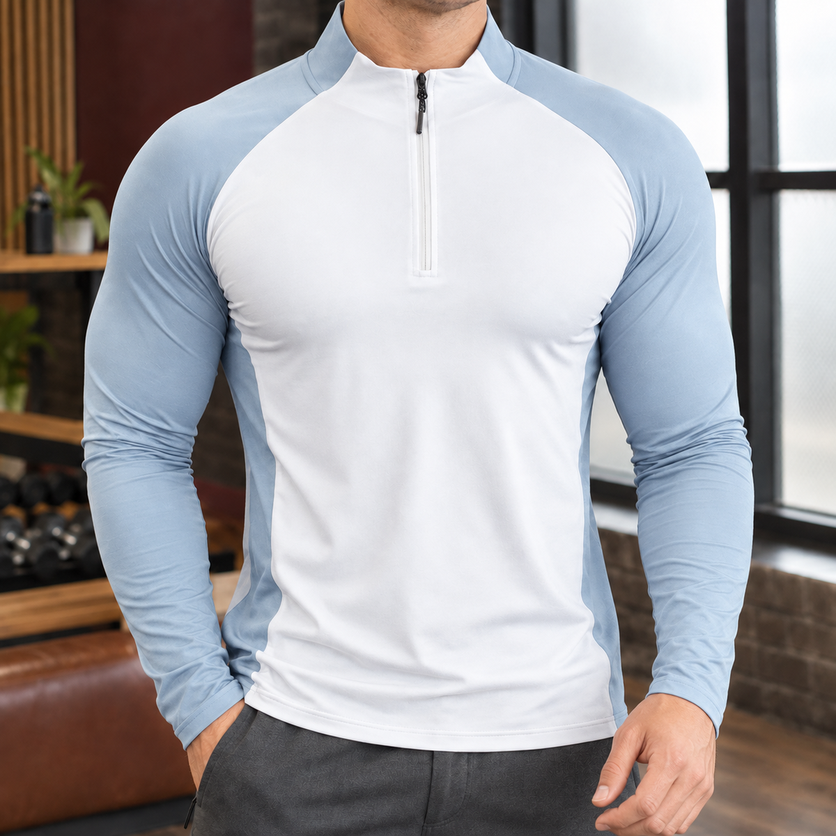 Liam Quarter Zip Top