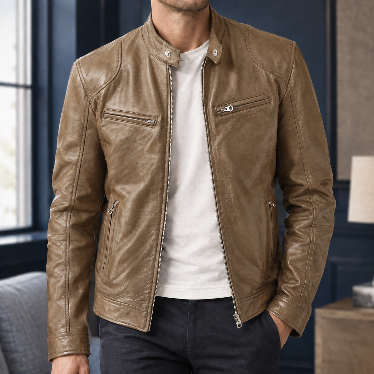Valerian Cafe Racer Jacket