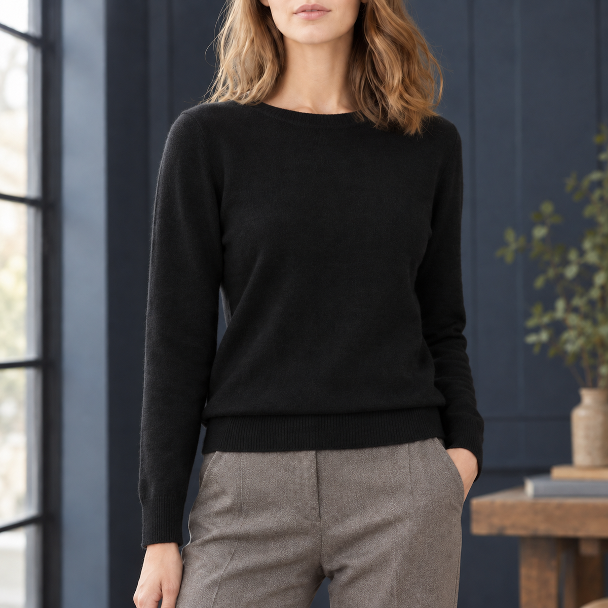 Lorelai-Elise Crew Neck Sweater