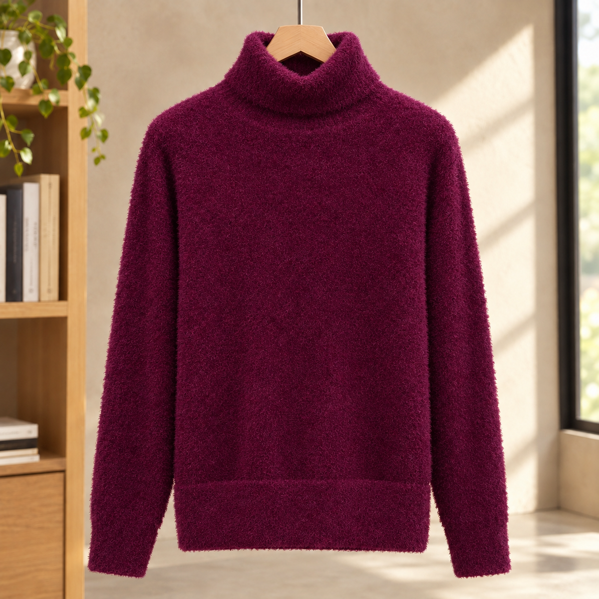Maurice Brushed Turtleneck Sweater