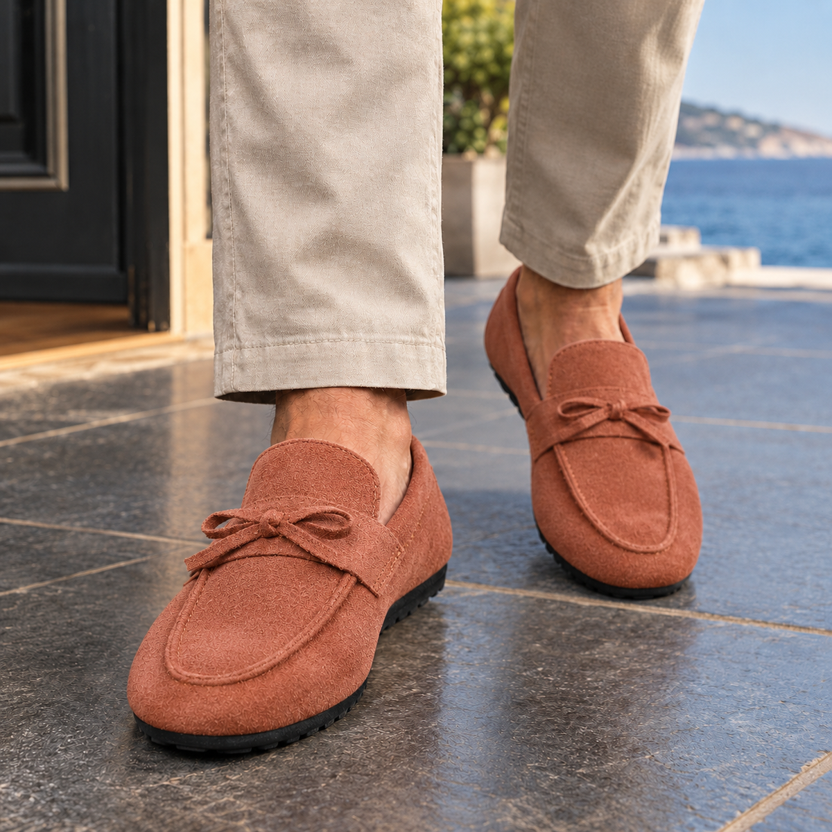 Castagna Suede Loafers