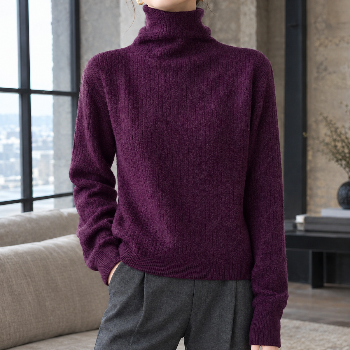 Rosemary Turtleneck Sweater
