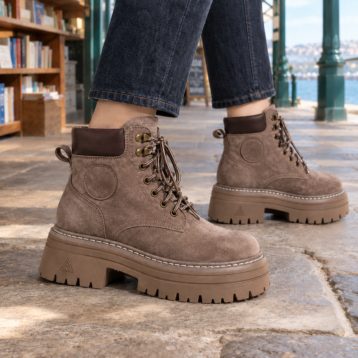 Gonzaga Platform Boots