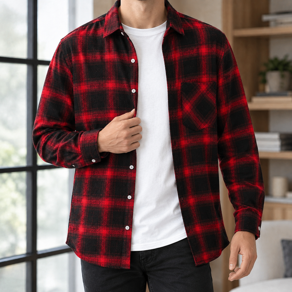 Gregoire Plaid Overshirt