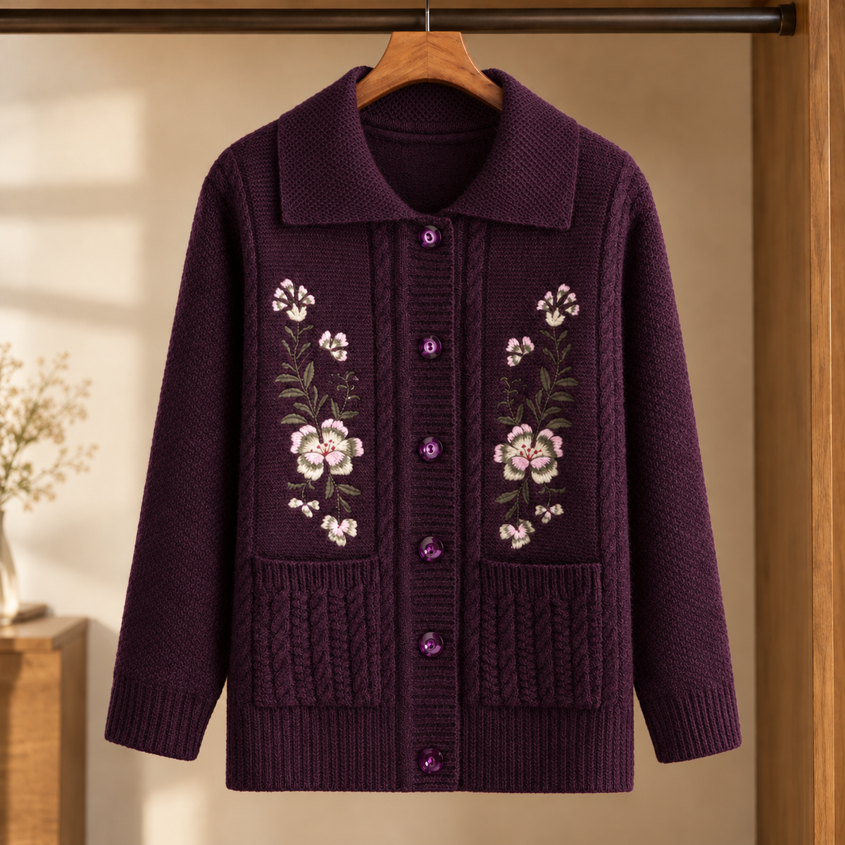 Alice Embroidered Cardigan