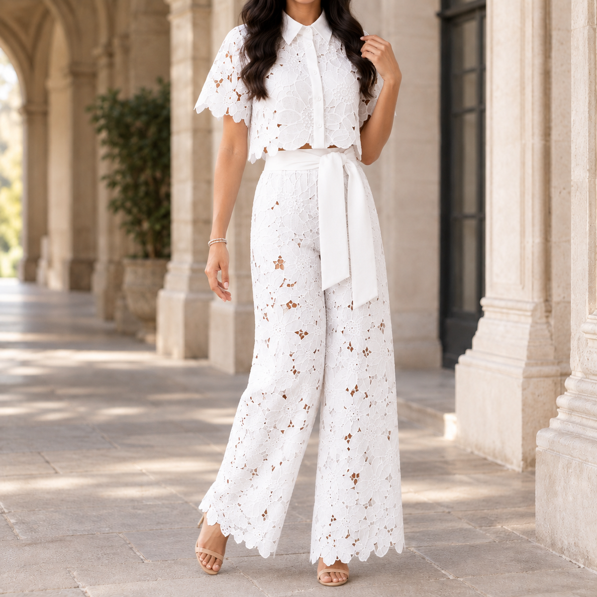 Fenna-June Wide-Leg Set