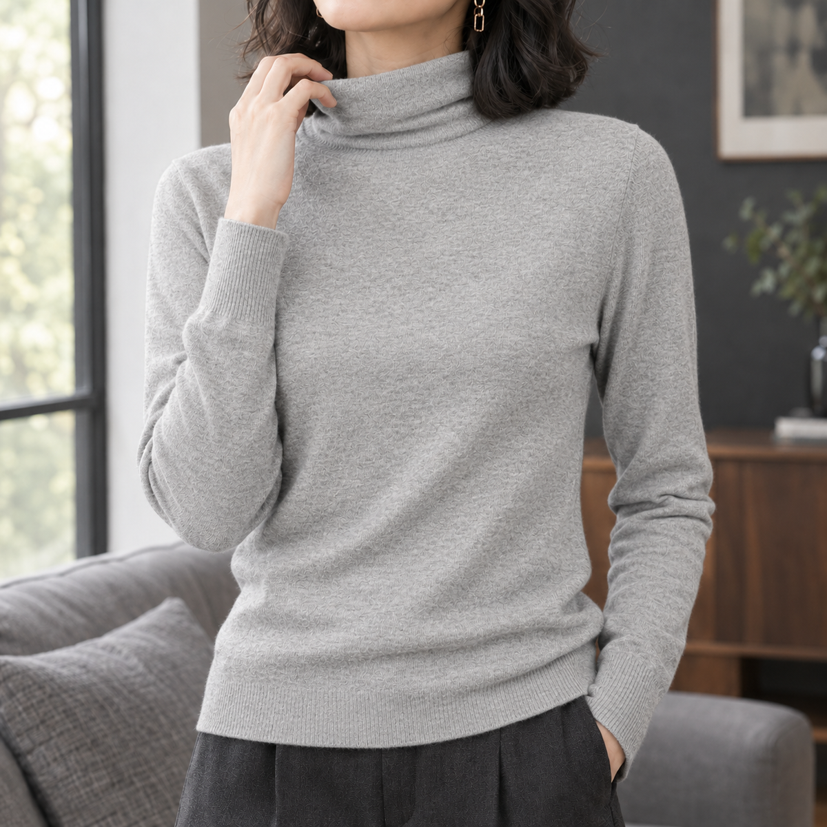 Serena-Louise Turtleneck Sweater