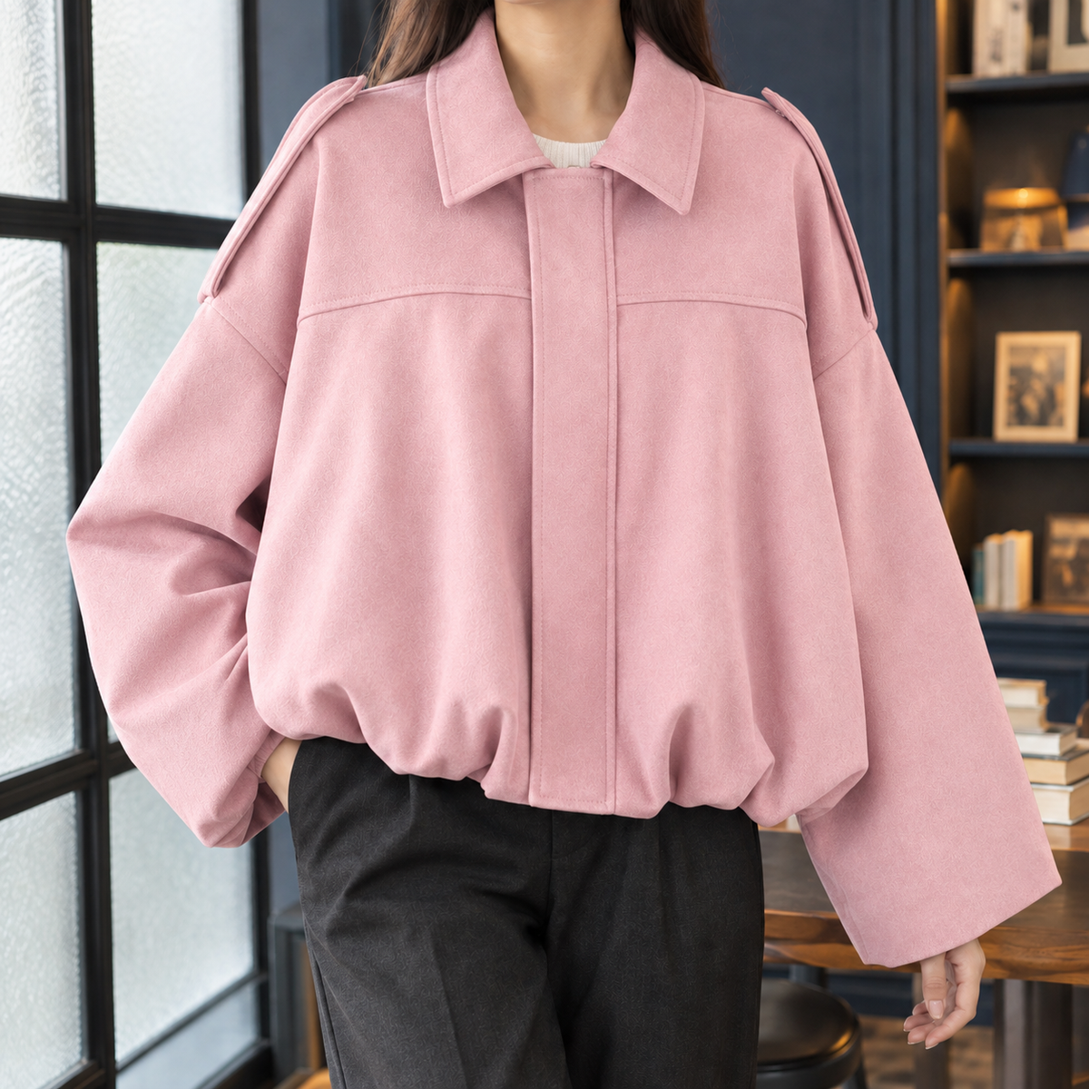 Natalie Suede Jacket