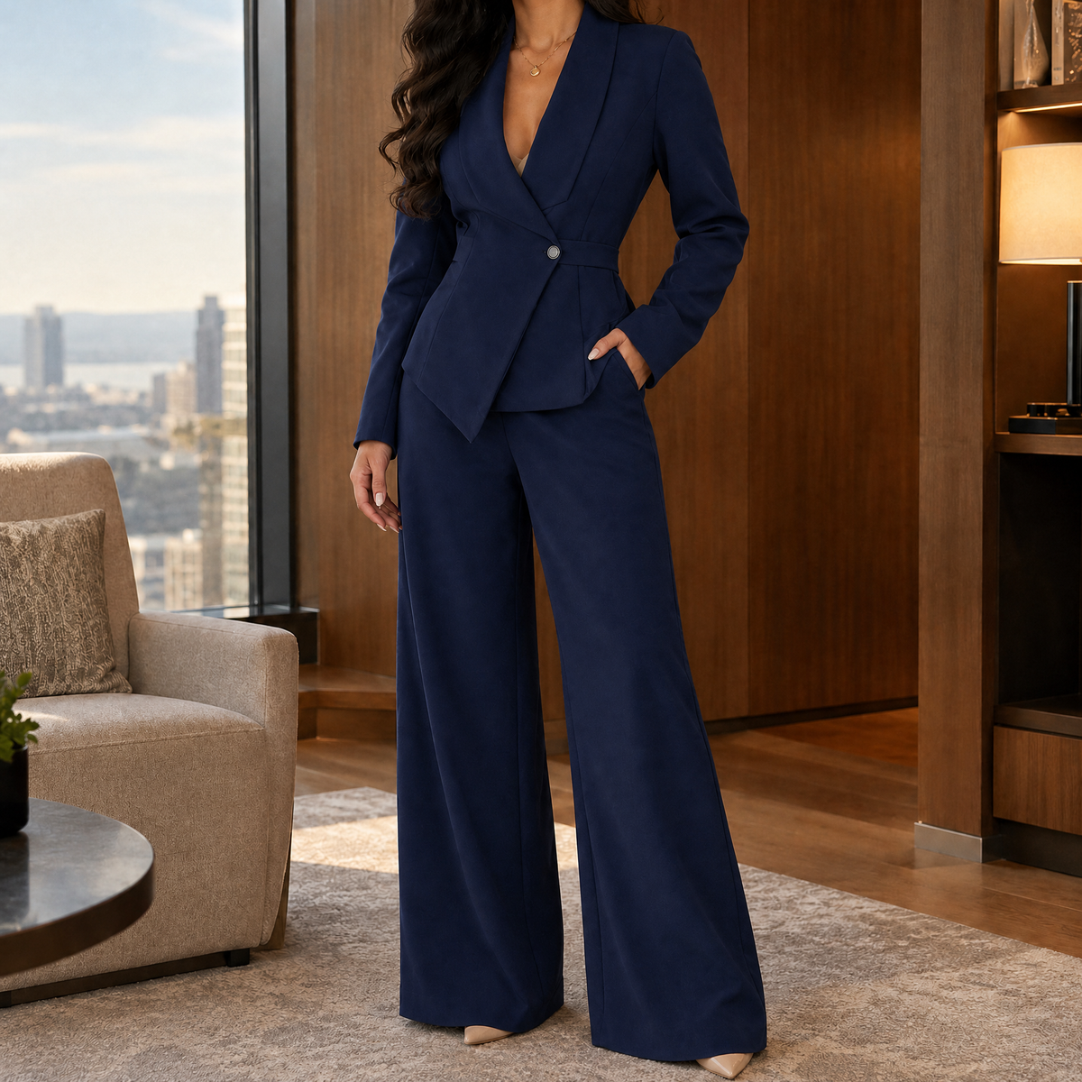 Oriana-Claire Tailored Set