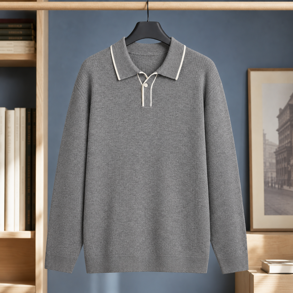 Augustus-Rhys Polo Sweater