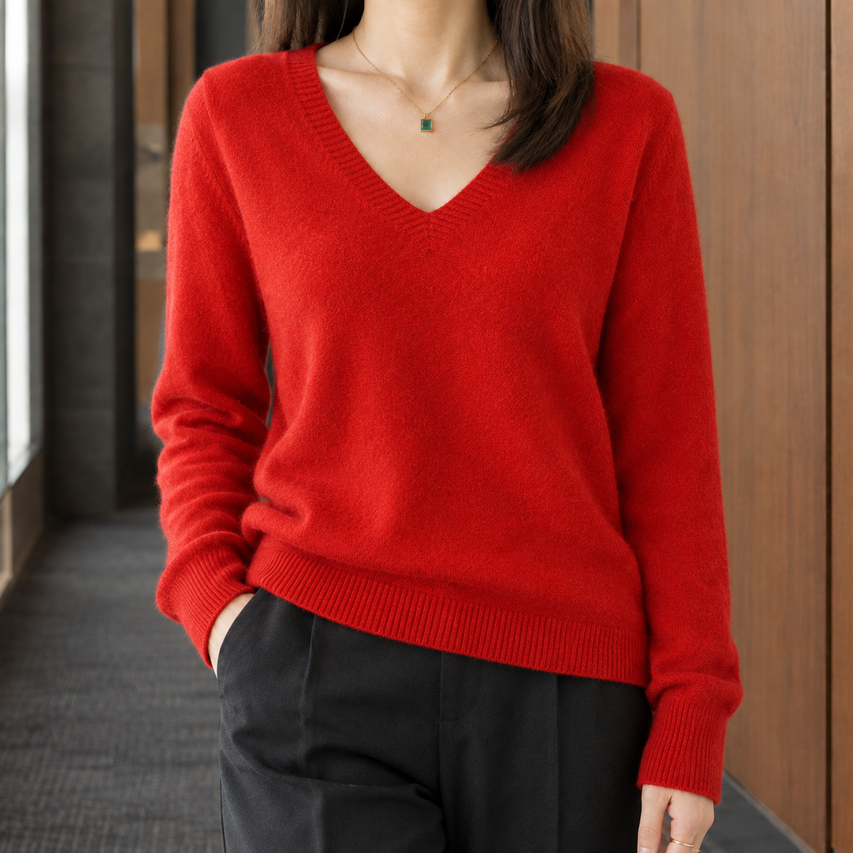 Melanie V-Neck Sweater