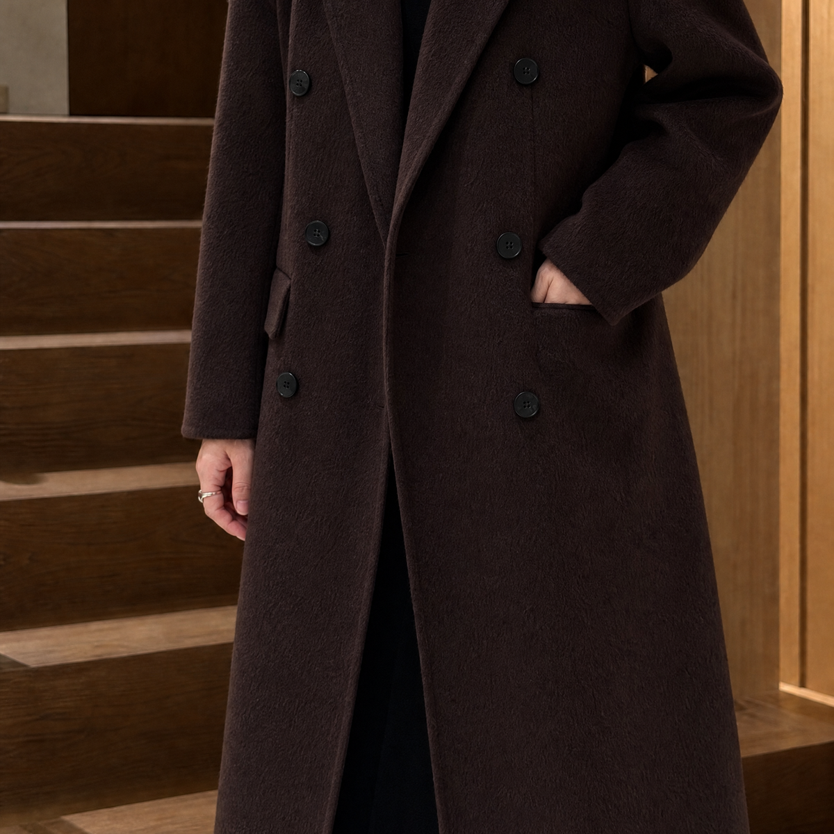 Savannah-Kate Double-Breasted Coat