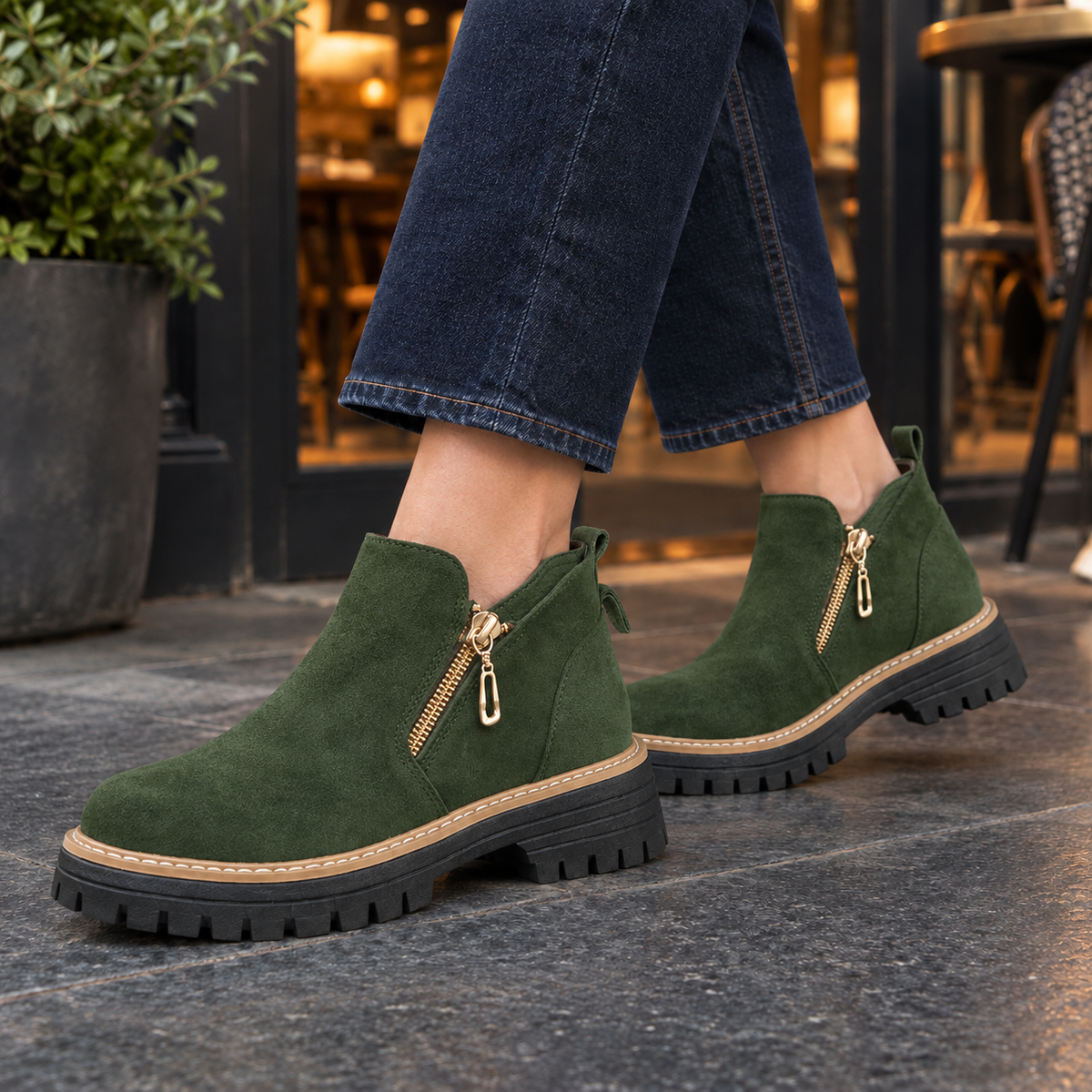 Bellucci Suede Ankle Boots