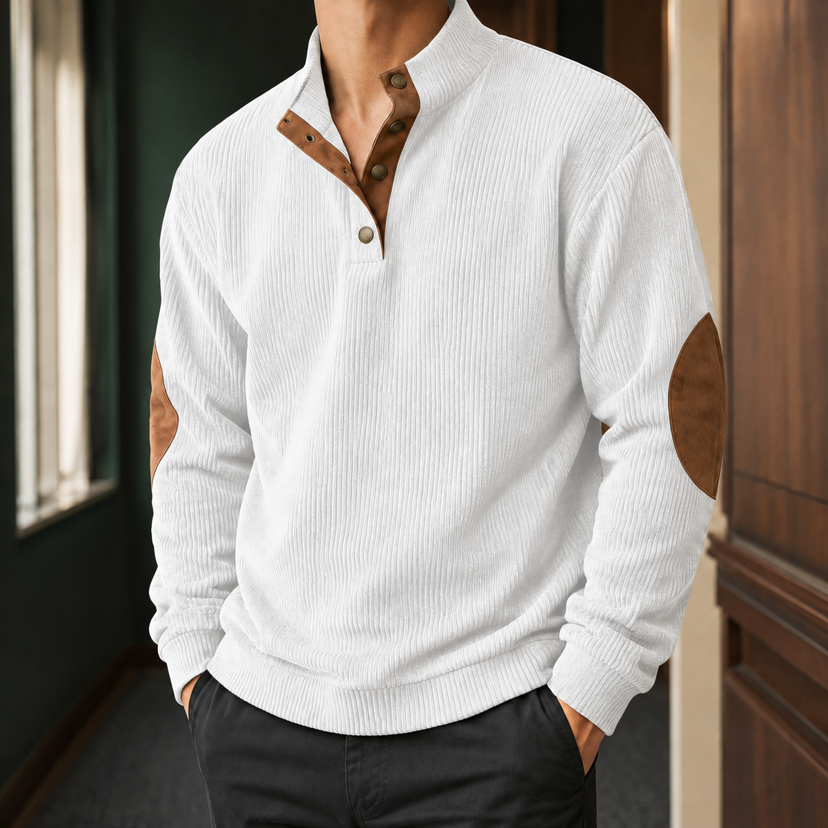 Elias-Ellis Corduroy Sweater
