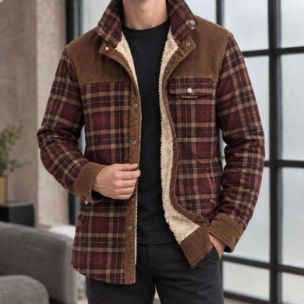 Martin Plaid Jacket