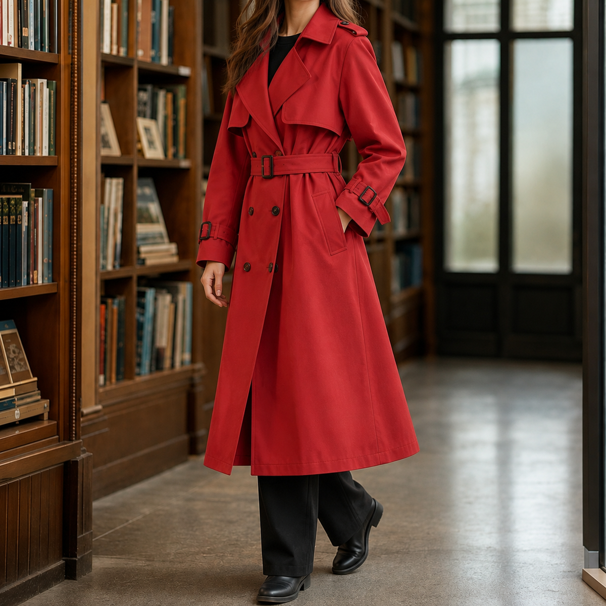 Flavia-Kate Belted Overcoat