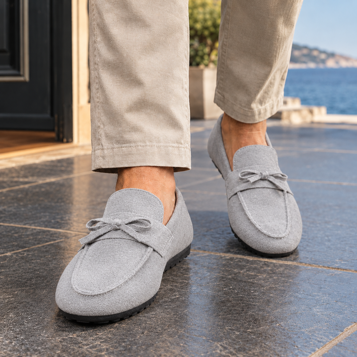 Castagna Suede Loafers