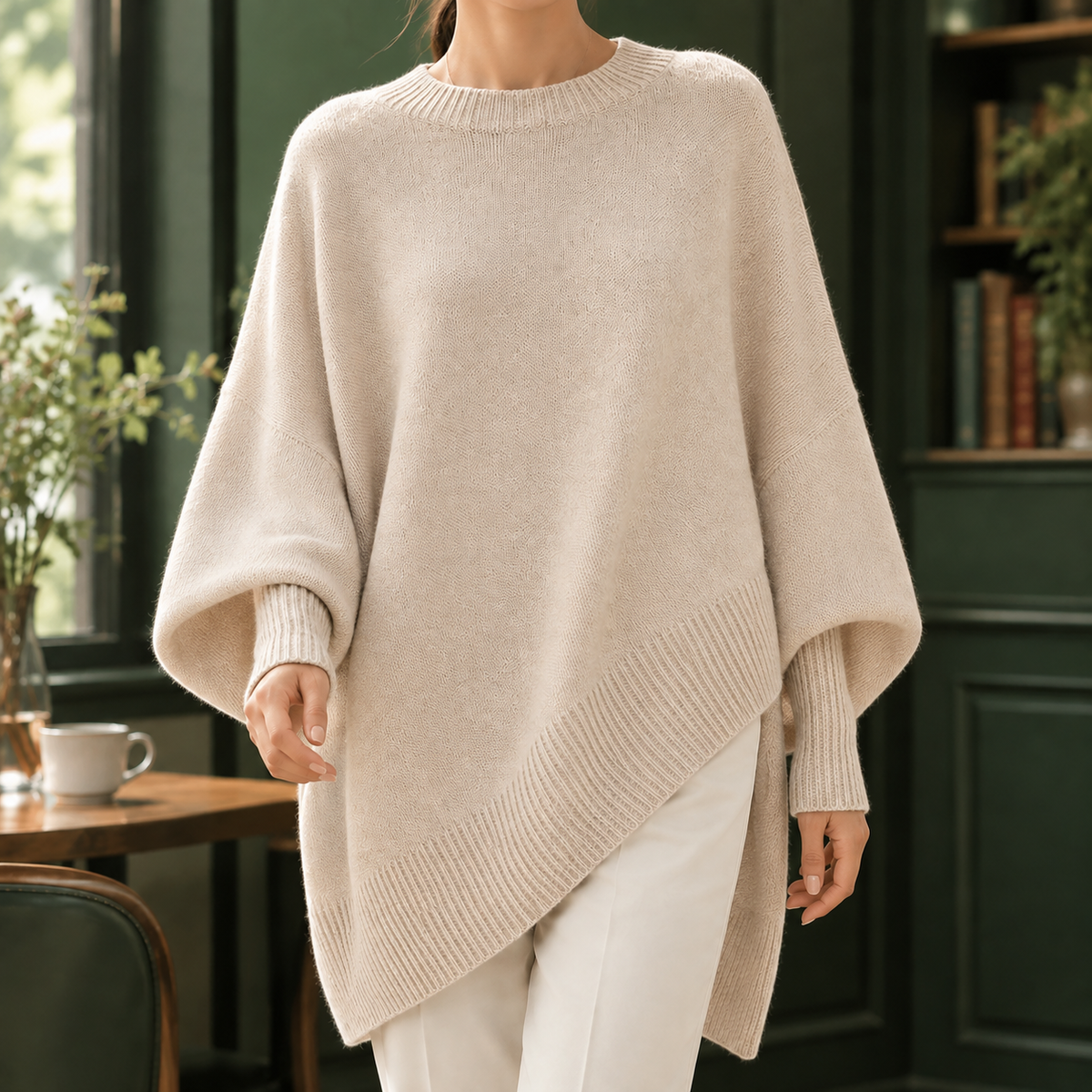 Audrina Crew Neck Sweater