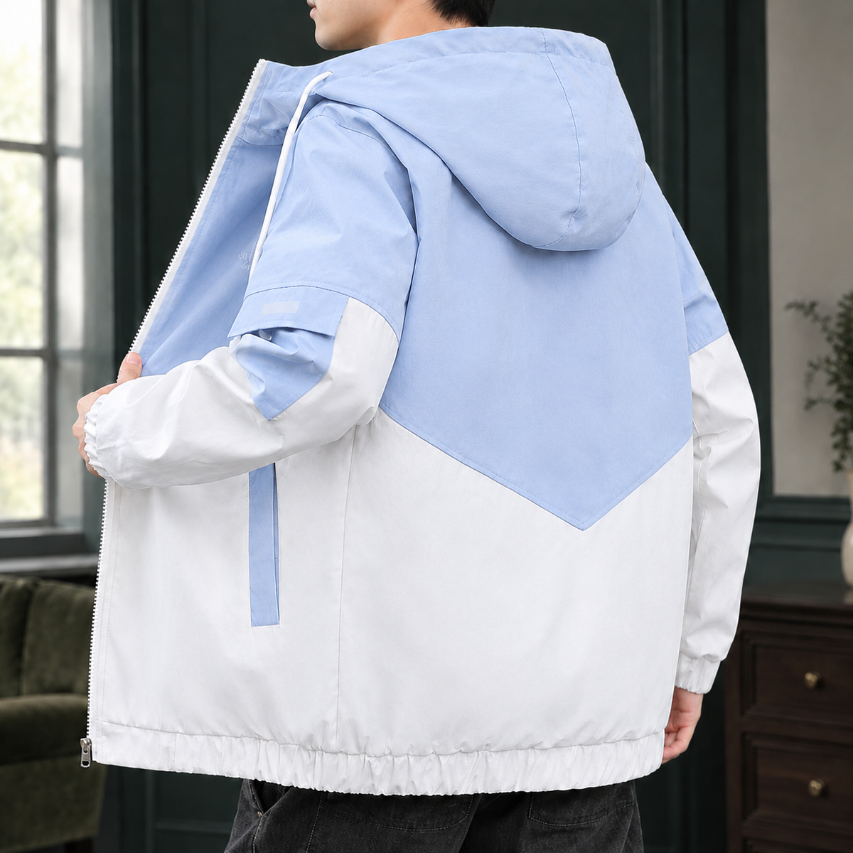 Nathaniel Color Block Jacket
