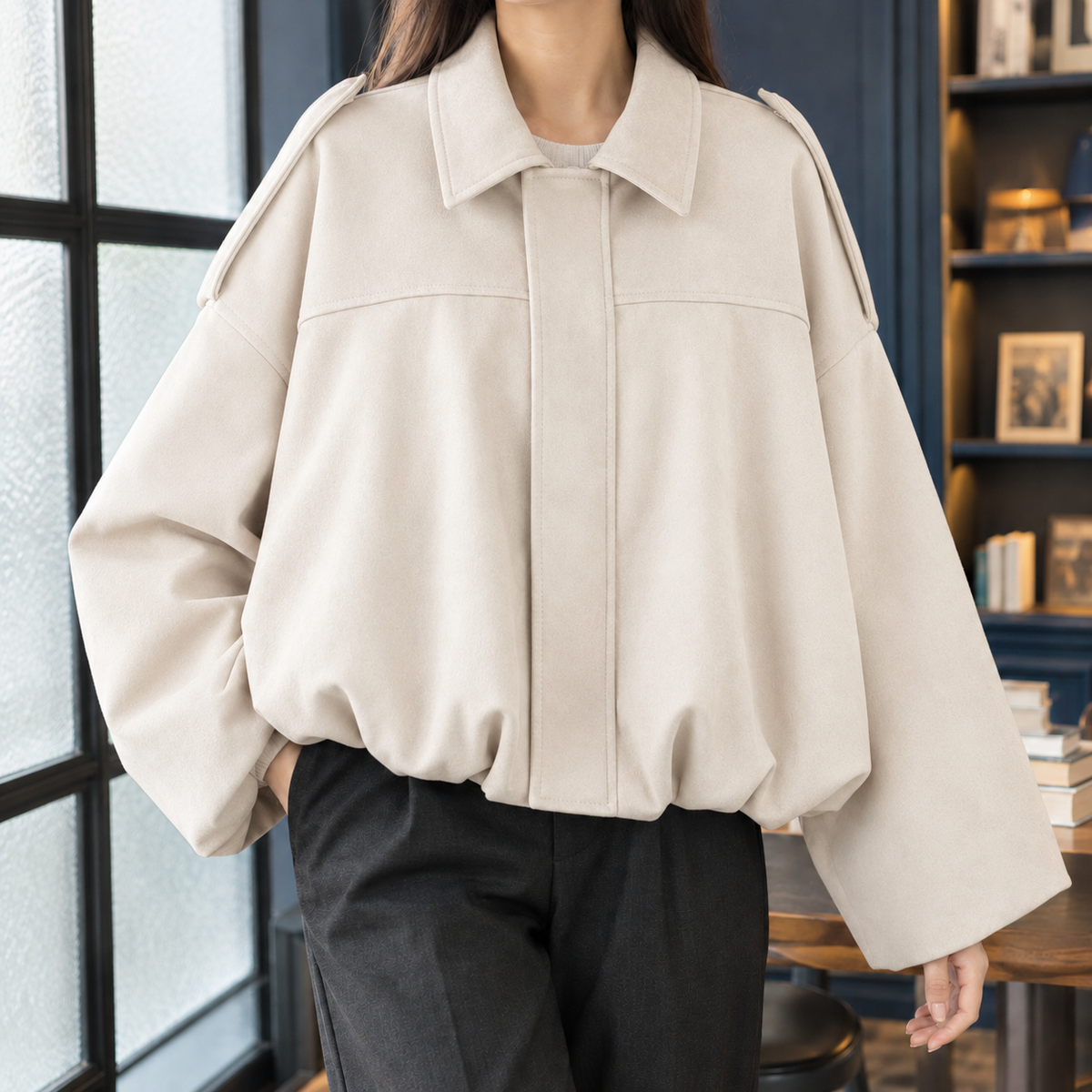 Natalie Suede Jacket