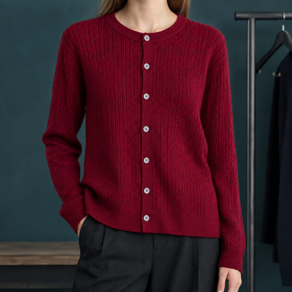 Shannon Cable Cardigan