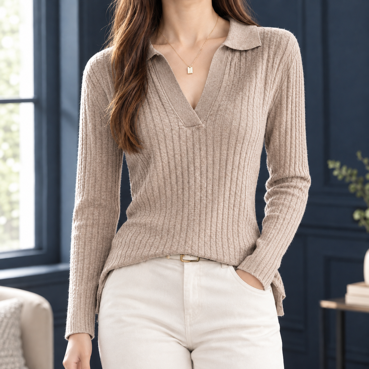 Gloria Ribbed Sweater
