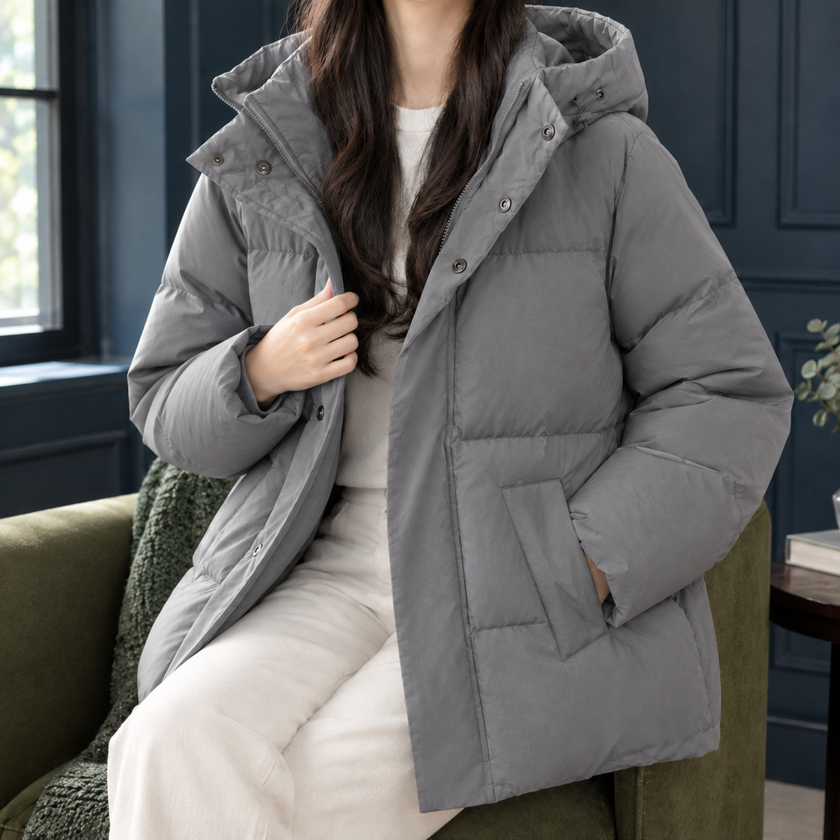Laurel-Marie Hooded Puffer Jacket