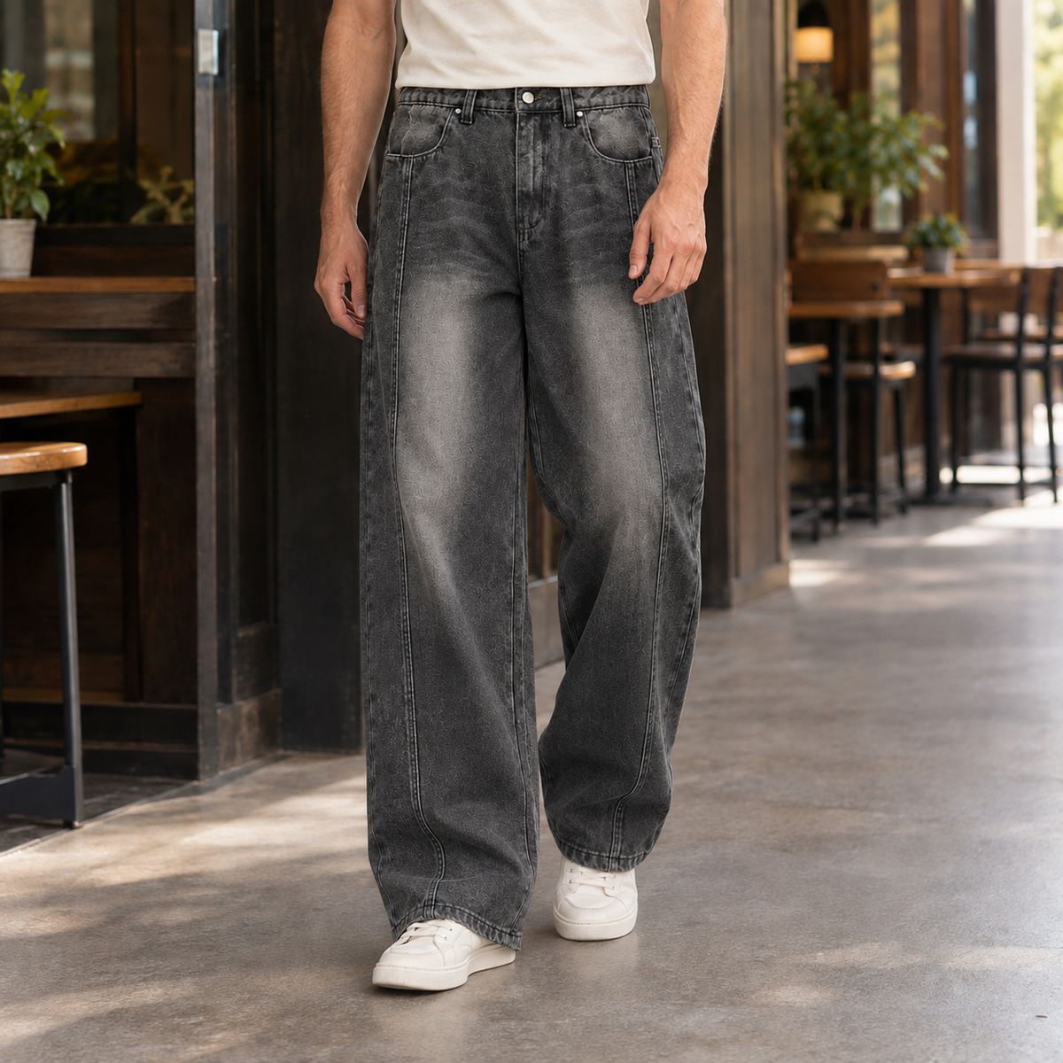 Sigmund-West Segmented Jeans