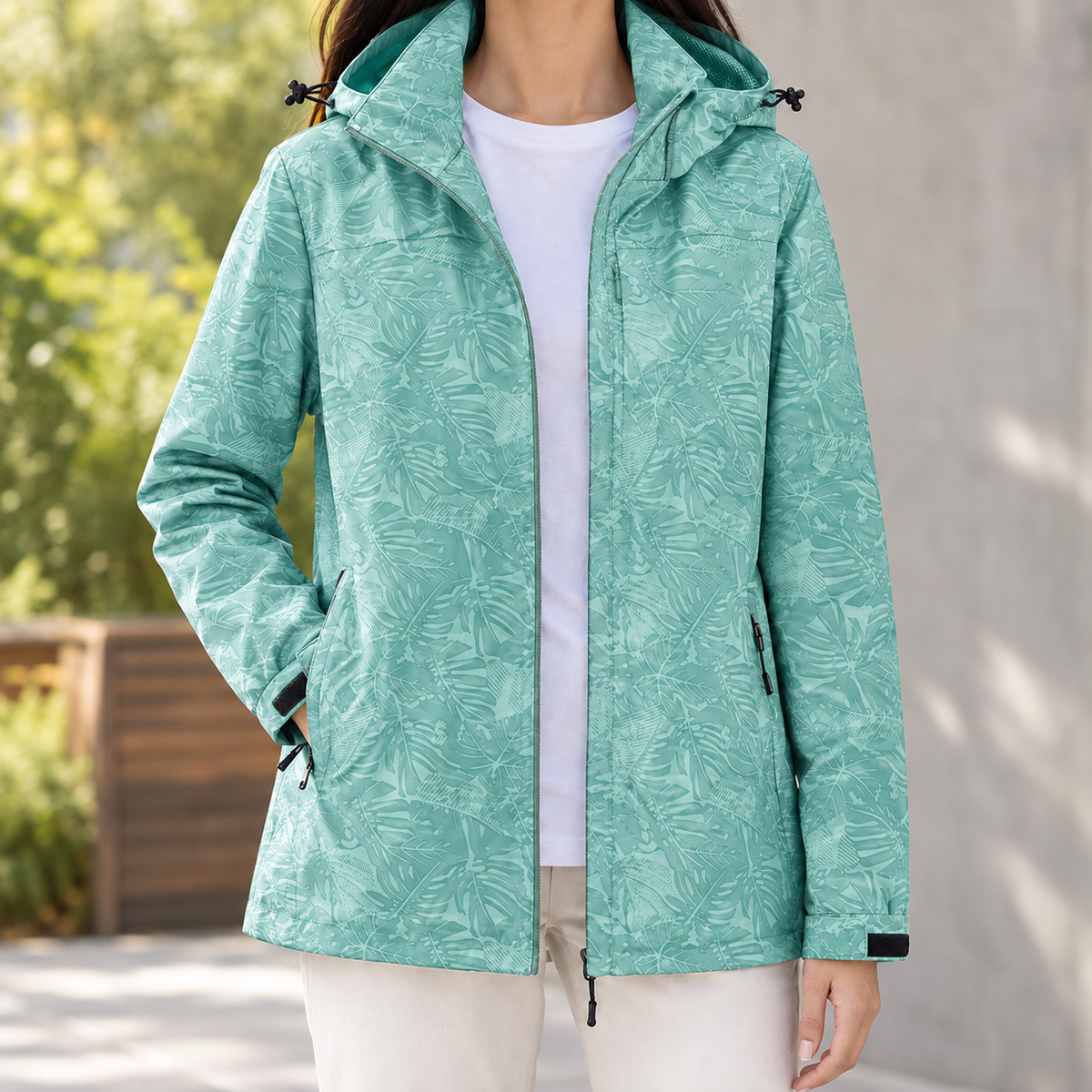 Valeria-Grace Printed Jacket