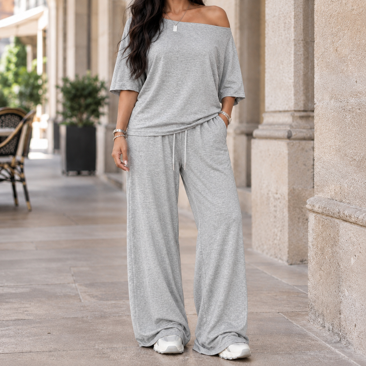 Iris-Claire Wide-Leg Set